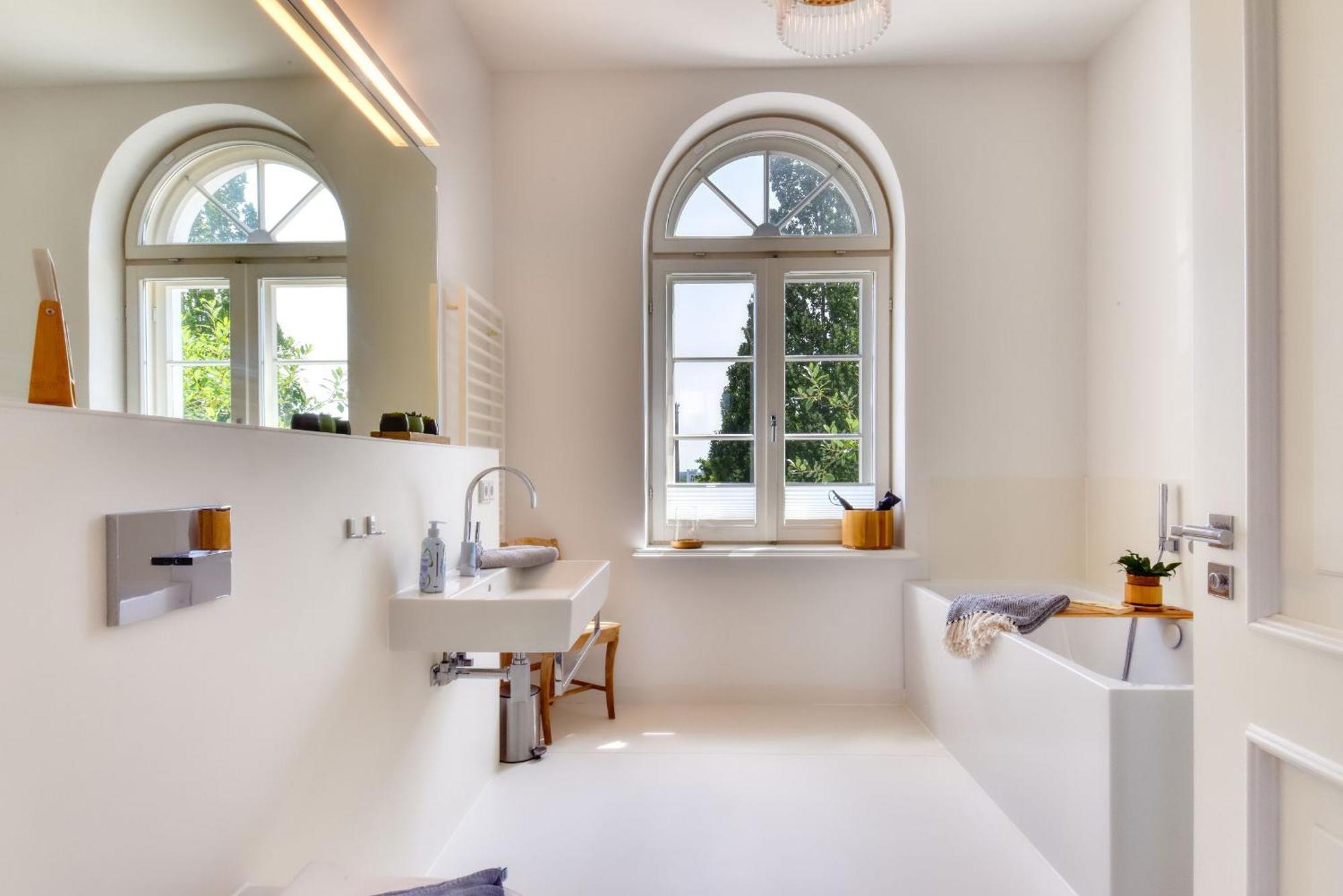 Ferienwohnung Fuerst Malte Loft I Design & Pool Putbus Exterior foto