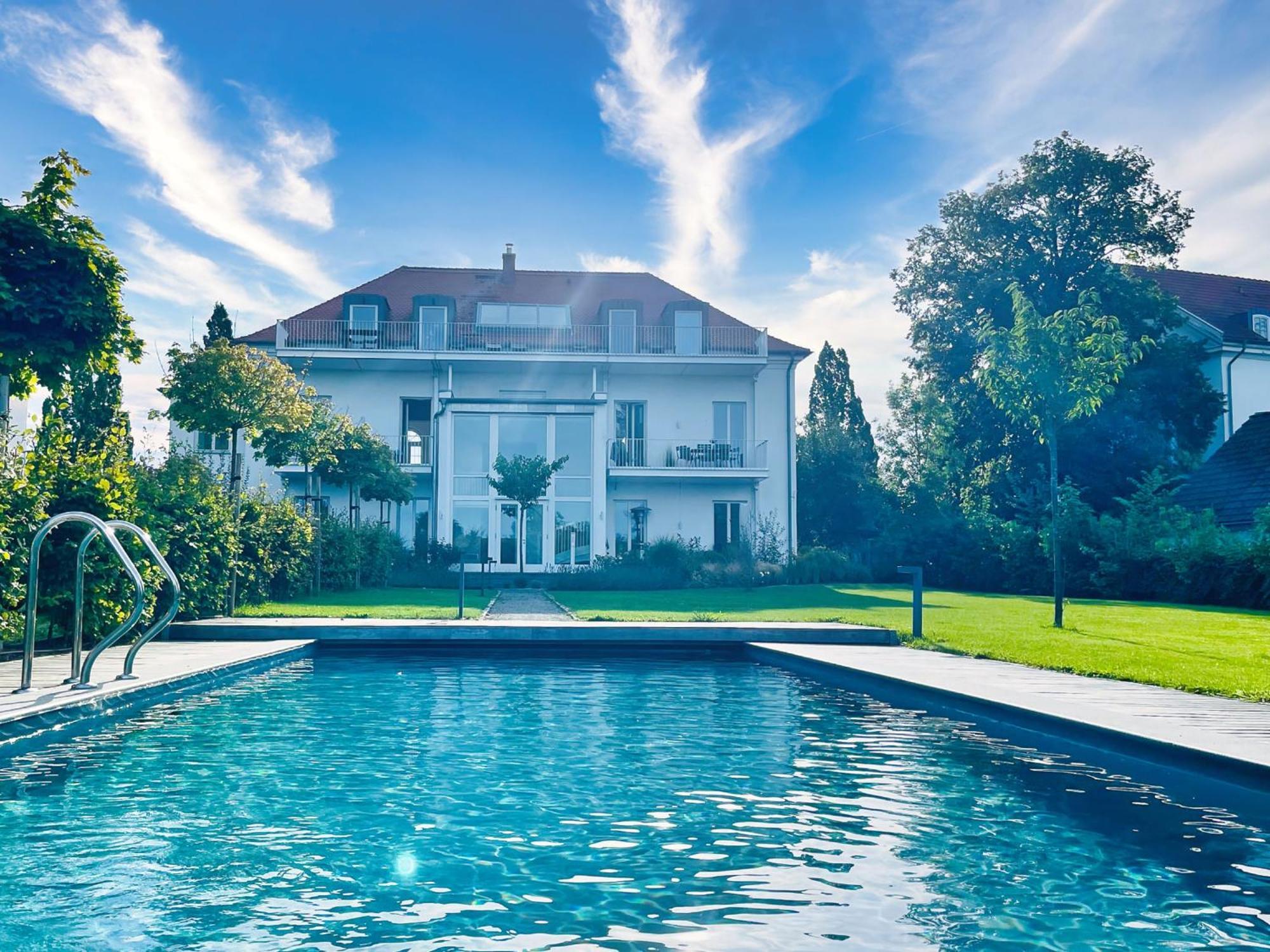 Ferienwohnung Fuerst Malte Loft I Design & Pool Putbus Exterior foto